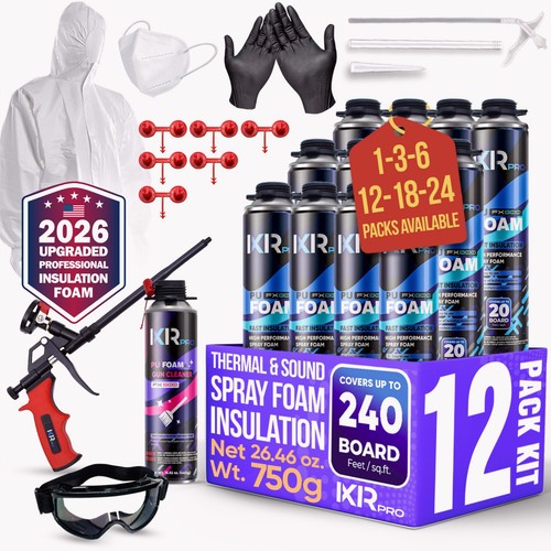 Spray foam insulation kit 12 - spray,
